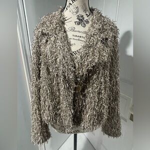 Chic Textured Women's Jacket